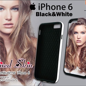 iPhone 6 เนื้อ PVC ผสมยาง Mixed Skin
