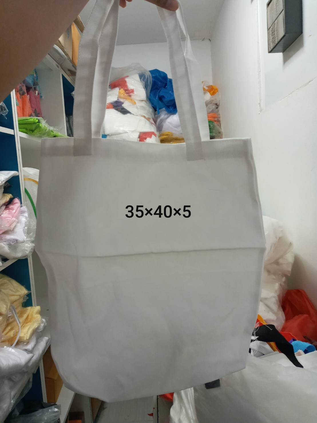 กระเป๋าผ้าดิบ พิมพ์ภาพได้