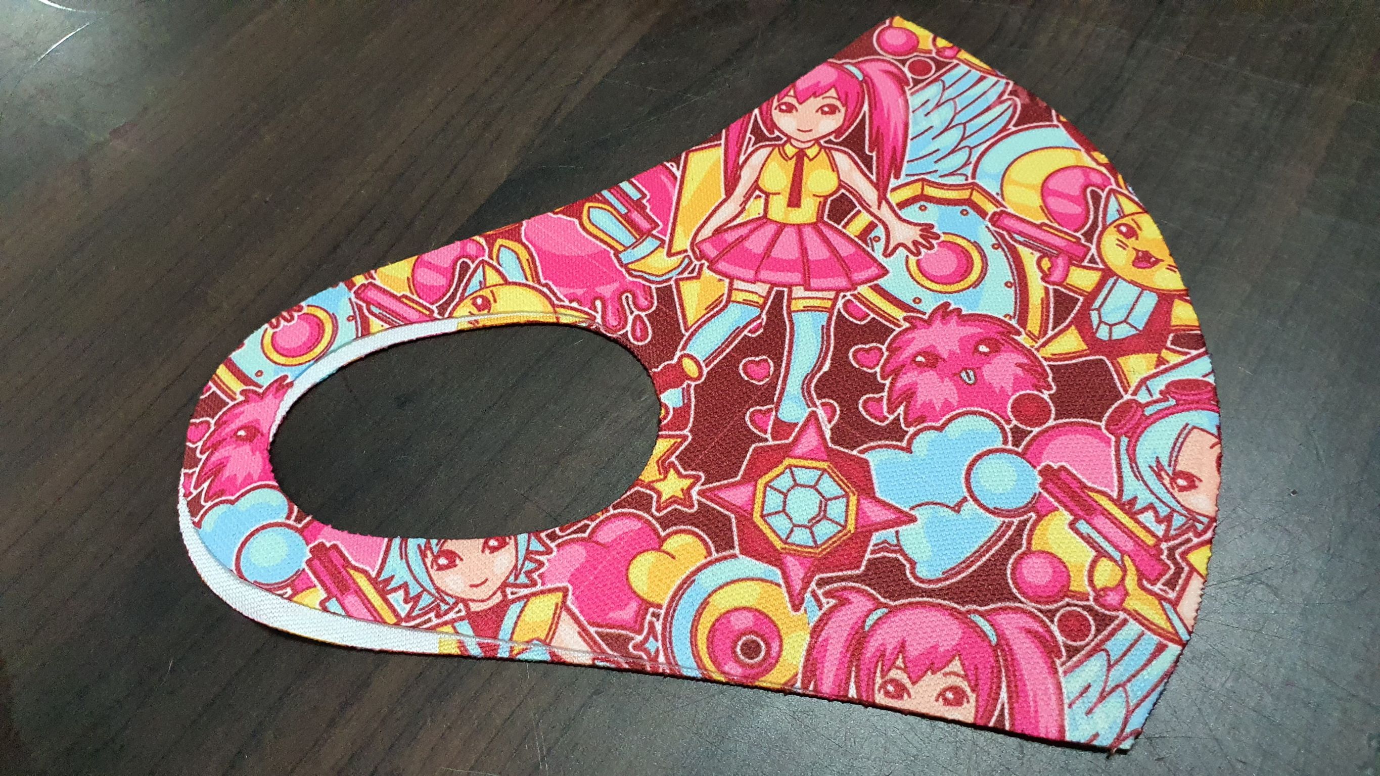 Nano 3D Mask หน้ากากผ้าแบบเก่า Nano คุณภาพเยี่ยม สีขาว สำหรับพิมพ์ภาพ หมึกซับสีสด สวยงาม