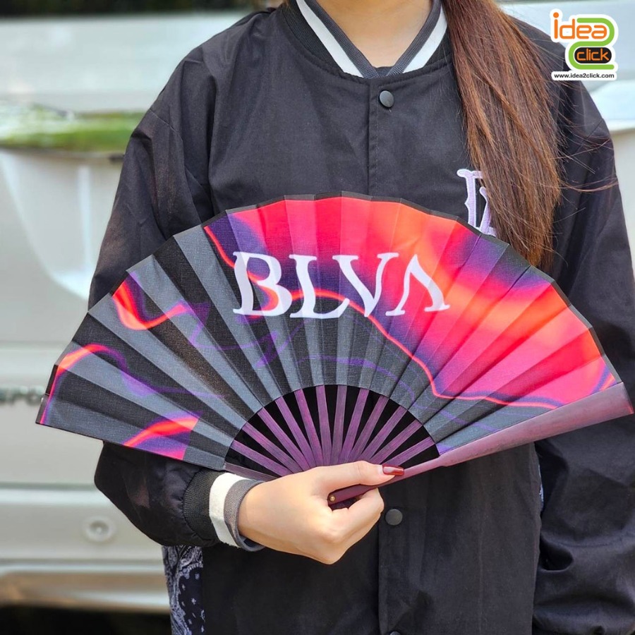 พัดจีน พิมพ์ภาพได้